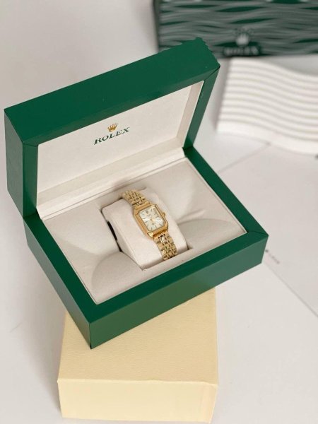Rolex Thin Gold Watch